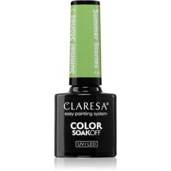 Claresa SoakOff UV/LED Color Summer Stories lac de unghii sub forma de gel