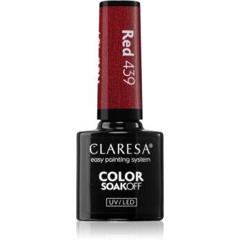 Claresa SoakOff UV/LED Color Warm Feelings lac de unghii sub forma de gel