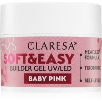 Claresa Soft&Easy Builder Gel gel de bază pentru unghii