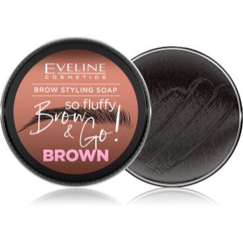 Eveline Cosmetics Brow & Go! săpun de styling pentru sprâncene