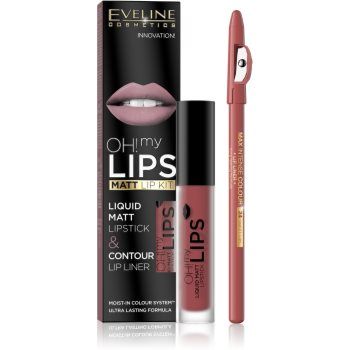 Eveline Cosmetics OH! my LIPS Matt set îngrijire buze