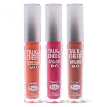 Fard lichid multifunctional theBalm Talk is Cheek Lip & Blush Cre