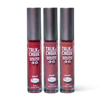 Fard lichid multifunctional theBalm Talk is Cheek Lip & Blush Cre