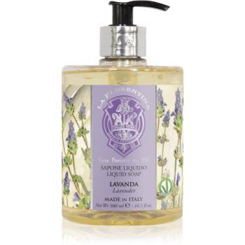 La Florentina Lavender Liquid Soap Săpun natural pentru mâini cu esente de lavanda