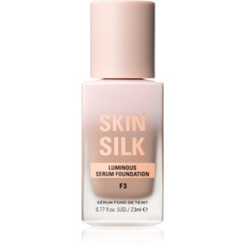 Makeup Revolution Skin Silk Serum Foundation Machiaj usor cu efect de luminozitate ieftin