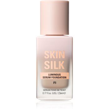 Makeup Revolution Skin Silk Serum Foundation Machiaj usor cu efect de luminozitate ieftin