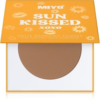 Miyo Sun Kissed pudra bronzanta cu efect matifiant