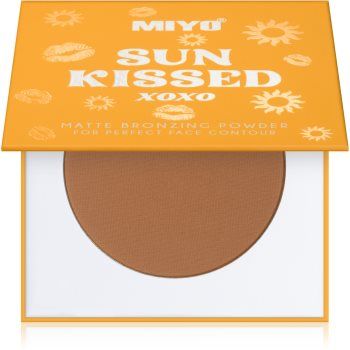 Miyo Sun Kissed pudra bronzanta cu efect matifiant