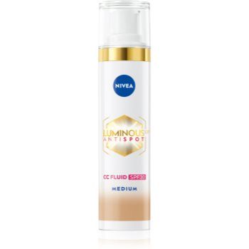 NIVEA Luminous 630 Anti Spot crema CC iluminatoare SPF 30