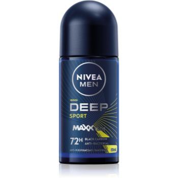 NIVEA MEN Deep Sport deodorant roll-on antiperspirant pentru barbati de firma original