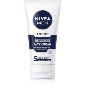 NIVEA MEN Sensitive cremă hidratantă pentru barbati