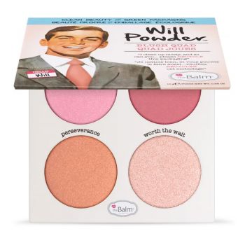 Paleta fard de obraz thebalm Will Powder Quad