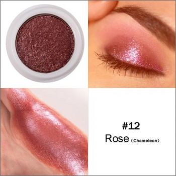 Pigment Fard de Ochi Metalic, Handaiyan, Super Shock Metallic, 12 Rose