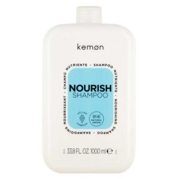 Sampon Hidratant pentru Par Fragil si Uscat - Kemon Care Nourishing Shampoo, 1000 ml