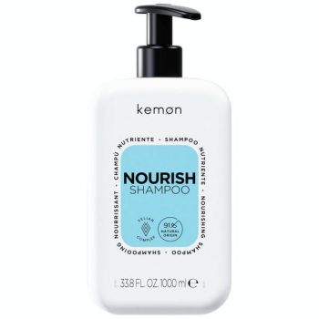 Sampon Hidratant pentru Par Fragil si Uscat - Kemon Care Nourishing Shampoo, 1000 ml