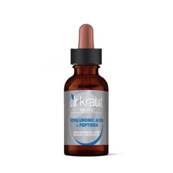 Ser cu acid hialuronic si peptide Dr. Kraut 30 ml