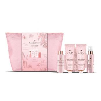 Set Cadou Escape - The Luxury Bathing Company Sweet Vanilla & Almond Glaze, 1 set