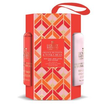 Set Cadou Glamorous Glow - The Luxury Bathing Company Orange Blossom & Tonka Bean, 1 set