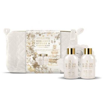 Set Cadou Perfect Pamper - The Luxury Bathing Company, Bergamot, Ginger & Lemongrass, 1 set