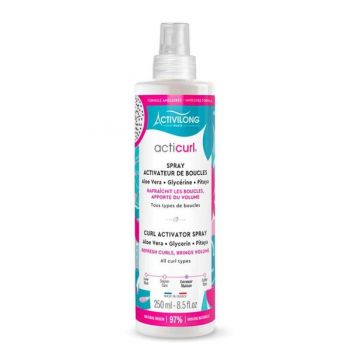 Spray pentru Volum si Redefinirea Buclelor - Activilong Acticurl Curl Activator Spray, 250 ml