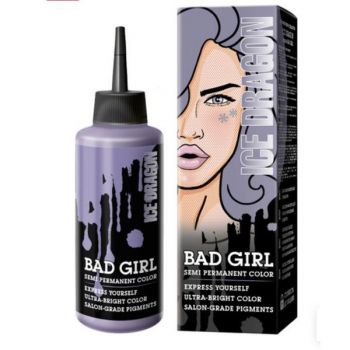 Vopsea directa semi-permanenta -Bad Girl - Ice Dragon - Gri, 150ml