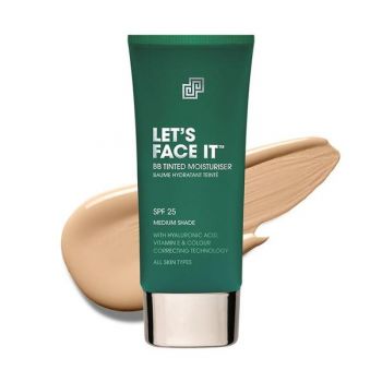 Crema BB Hidratanta pentru Barbati, SPF 25 - SHAKEUP Cosmetics Lets’s Face It, nuanta Medium, 50 ml