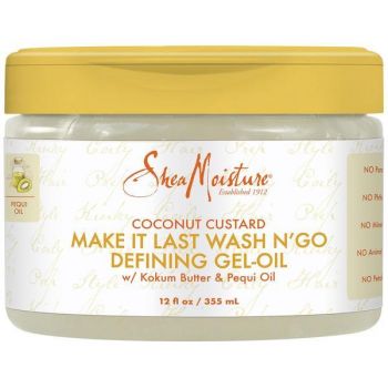 Gel de par cu nuca de cocos,pentru definirea buclelor, Shea Moisture, 340 g