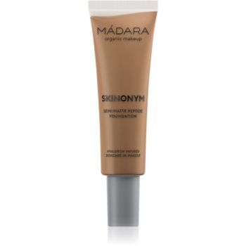 MÁDARA Skinonym Semi-Matte Peptide machiaj persistent cu peptide