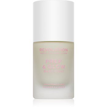 Makeup Revolution Prep & Glow lac intaritor de baza pentru unghii