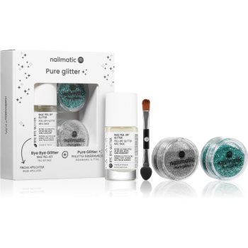 Nailmatic Pure Glitter set cu particule stralucitoare