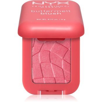 NYX Professional Makeup Buttermelt Blush fard de obraz sub forma de pudra