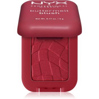 NYX Professional Makeup Buttermelt Blush fard de obraz sub forma de pudra