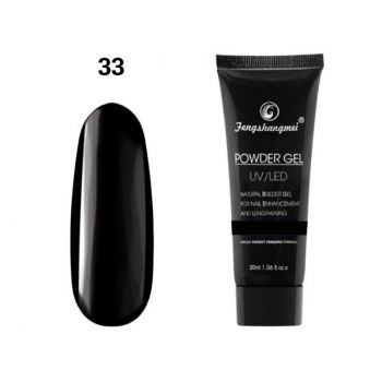 Polygel FSM 30g - 33 Negru