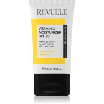 Revuele Vitamin C Moisturizer SPF 20 cremă de față, pentru hidratare și iluminare SPF 20