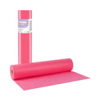 Rola hartie 2 straturi roz Bournas Medicals Soft Care Regular Normal Examination roll Pink 58x70m 20gr 1buc