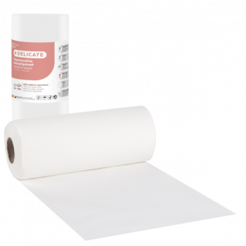 Rola prosop 2 straturi alb Bournas Medicals Soft Care Delicate Industrial paper White 25x62m 1buc