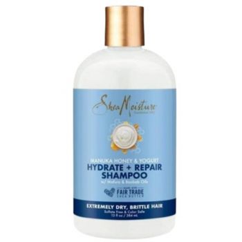 Sampon hidratant reparator cu miere de Manuka si iaurt, Shea Moisture, 384 ml