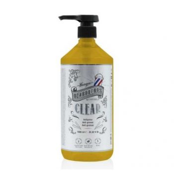 Sampon pentru Curatarea Scalpului Gras, Clear, Beardburys, 1000 ml