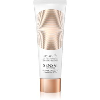 Sensai Silky Bronze Cellular Protective Cream for body Anti-imbatranire protectie solara SPF 50+