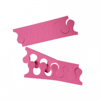 Separatoare degete pedichiura roz Bournas Medicals Soft Care Pedicure Toe Separators Pink 100buc