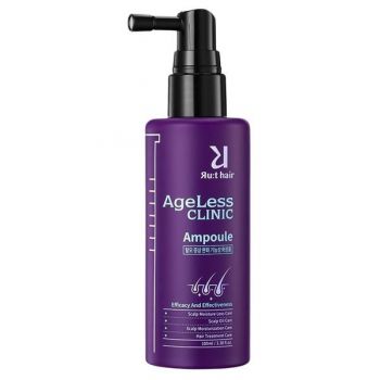 Ser Impotriva Incaruntirii si Caderii Parului - Rut Hair AgeLess Clinic Ampoule, 100 ml