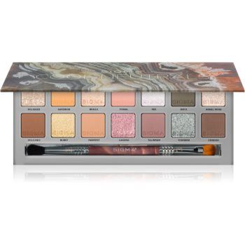 Sigma Beauty Cool Neutrals paletă cu farduri de ochi