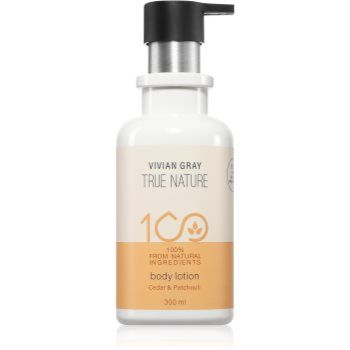 Vivian Gray True Nature Cedar & Patchouli lotiune de corp hranitoare