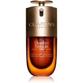 Clarins Double Serum 9 ser intensiv împotriva îmbătrânirii pielii