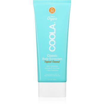 Coola Tropical Coconut crema de corp pentru protectie solara SPF 30