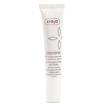 Crema Antirid pentru Ochi 50+ - Ziaja Jasmine Eye Cream Anti-Wrinkle, 15 ml