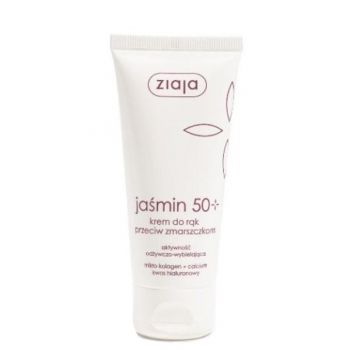 Crema pentru Maini 50+ - Ziaja Jasmine, 50 ml