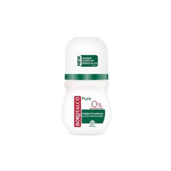 Deodorant roll-on Pure Original, Borotalco (Concentratie: Roll-On, Gramaj: 2 x 50 ml)