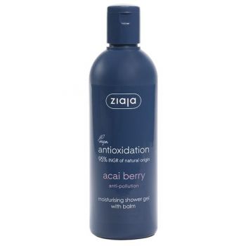 Gel de Dus cu Balsam Hidratant - Ziaja Acai Berry Anti-Pollution, 300 ml