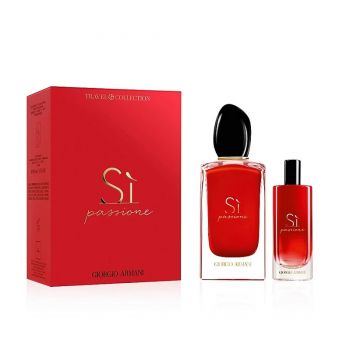 Giorgio Armani Si Passione, Femei, Apa de Parfum, 100 ml + 15 ml